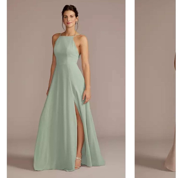 David's Bridal Sage Sage Green Bridesmaid Dresses Juniper David's Bridal  Sage